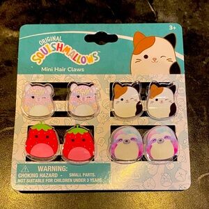 Squishmallows Mini Hair Claw Clips